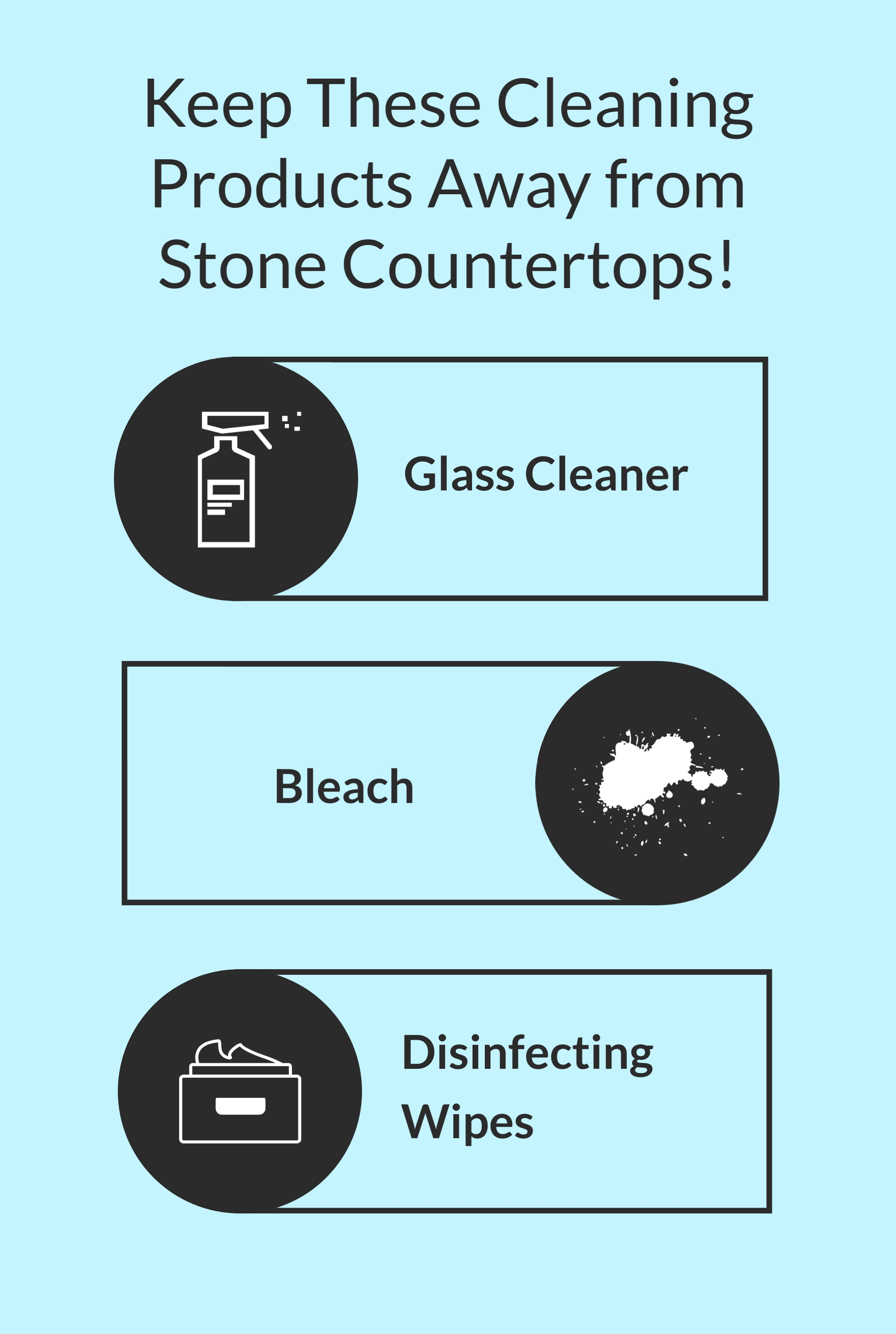 3 Cleaning Products You Should NEVER Use on Stone Countertops, R&D Marble, Conroe, TX