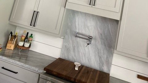 Granite Backsplashes of Any Shape R&D Marble